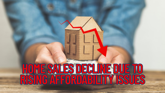 Existing Home Sales Decline Due to Rising Affordability Issues