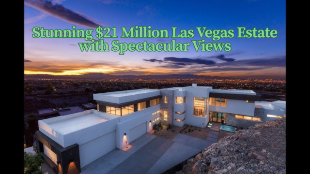 Stunning $21 Million Las Vegas Estate with Spectacular Views