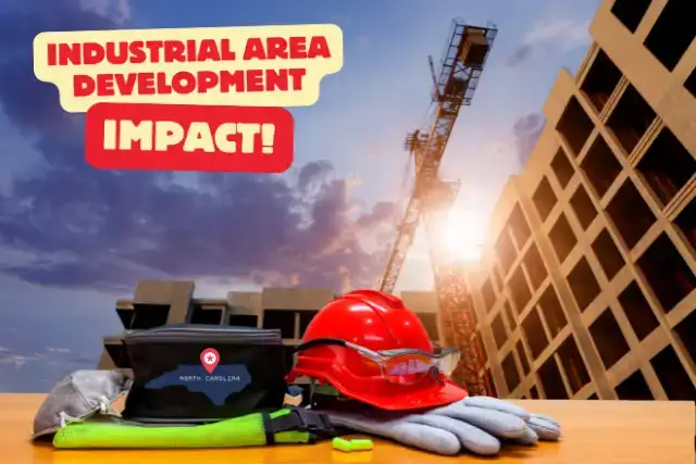 Impact of Industrial Area Development on North Carolina's Property Values