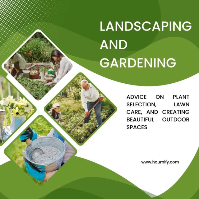 Landscaping and Gardening: Advice on Plant Selection, Lawn Care, and Creating Beautiful Outdoor Spaces
