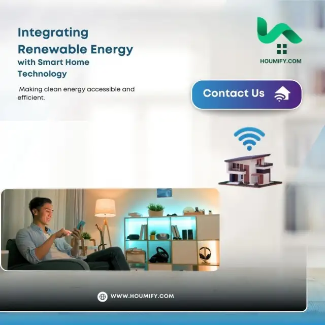 Integrating Renewable Energy with Smart Home Technology: Making clean energy accessible and efficient.