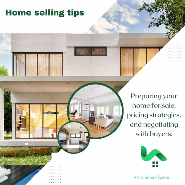 Home selling tips: Preparing your home for sale, pricing strategies, and negotiating with buyers.