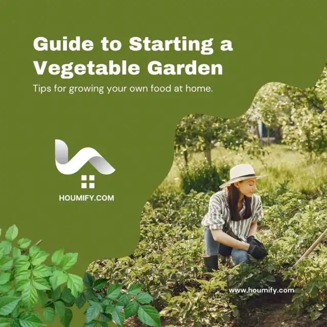 Guide to Starting a Vegetable Garden: Tips for growing your own food at home.